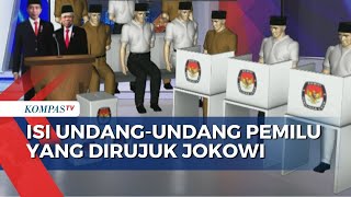 UU Pemilu Jadi Acuan Jokowi Saat Sebut Presiden Boleh Kampanye Asal Tak Pakai Fasilitas Negara