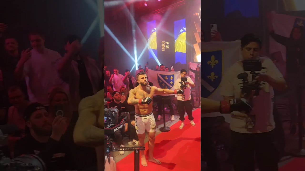 Erko Jun is HIM! Producing the most relaxed walkout ever before his fight 