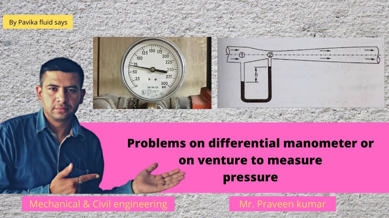 Problems on manometer YouTube
