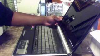 GateWay Laptop Unboxing NV5378U Windows 7