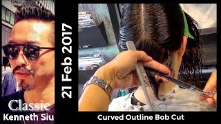 Curved Outline Bob Cut / Classic Kenneth Siu #57
