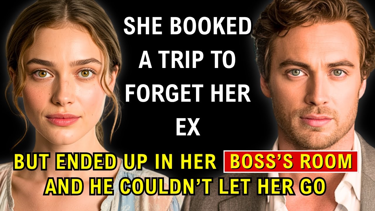 She Booked a Trip to Forget Her EX — But Ended Up in Her BOSS’S Room… And He COULDN'T Let Her GO