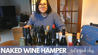 A DIFFICULT DAY  | VLOGMAS DAY 6 | NAKED WINES CHRISTMAS HAMPER | VLOGMAS 2023 |