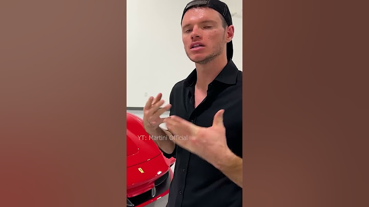 Youtuber thách thức hãng xe Ferrari và cái kết #sieuxe #shorts