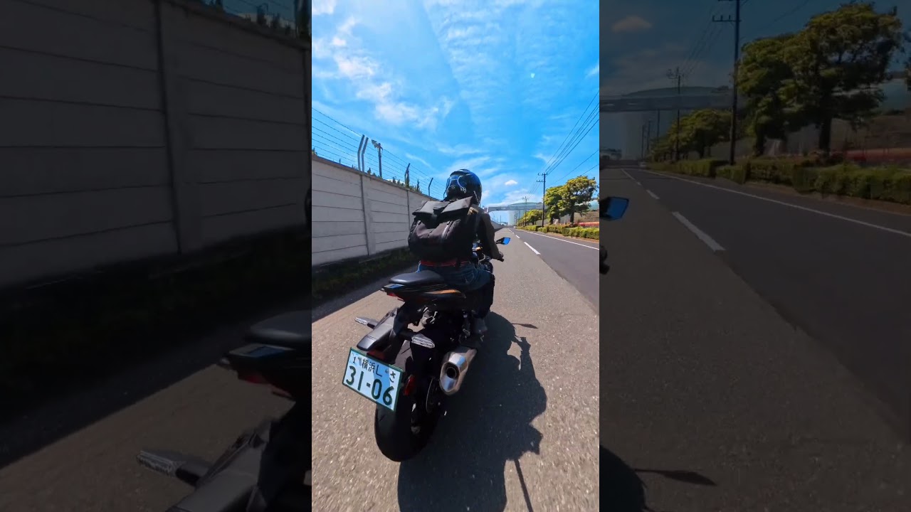 Ninja ZX-4R】4気筒加速サウンド #ZX4R #NinjaZX4R #4気筒 #加速音
