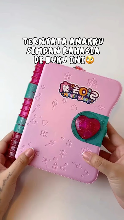 Buku diary tapi ada surprise nya 😍❤ #books #magic #diary #mainan #fyp #shopeefinds #fypage #fyp #fyi