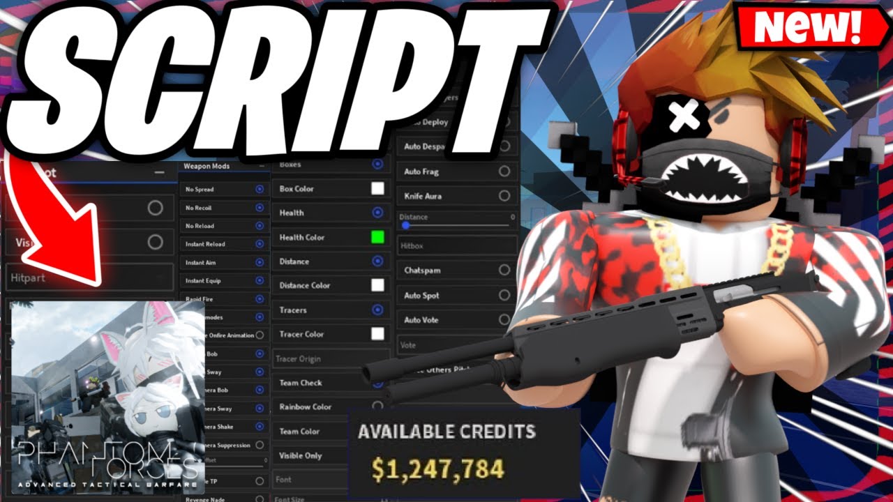 Phantom Forces [Aim/Fov/Kill Aura] Scripts
