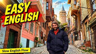 English Listening Practice | Istanbul Vlog (Slow English)