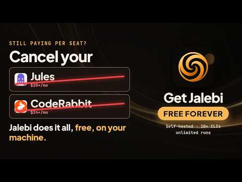 Jalebi: Free CodeRabbit + Jules alternative that runs on your own machine