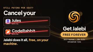 Full Jalebi: Free CodeRabbit + Jules alternative that runs on your own machine Update