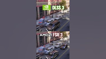 NVIDIA DLSS VS AMD FSR : Spider-Man 2 #shorts
