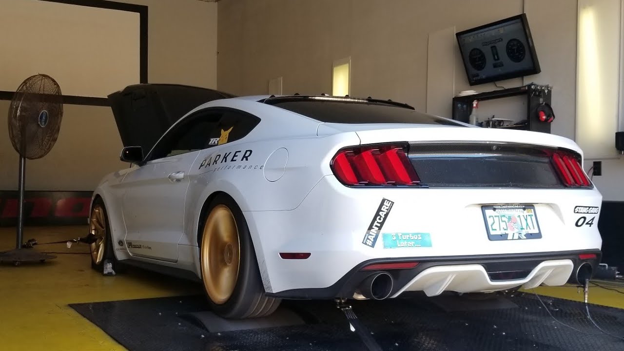 S550 Mustang Ecoboost Dyno Tuning Marceline YouTube