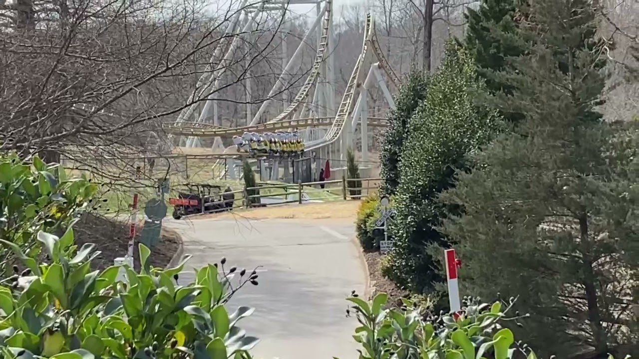 Pantheon testing footage! - Clearing the zero g winder! - Busch Gardens Williamsburg