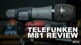 Telefunken M81 Dynamic Mic Review / Test