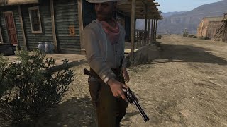 Cowboy Gun Spinning Tricks Before Red Dead Redemption 2