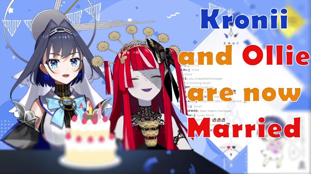 Kronii didn't see it coming end up Marrying Ollie....smooth