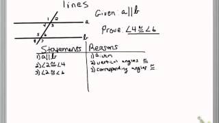 10 - Proofs In Parallel Lines