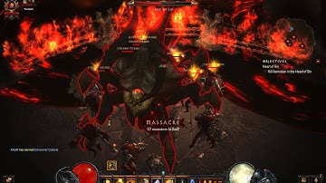 Diablo III - Crusader level 55 Vs Azmodan (master)