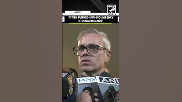 “Nitish verandert anti-incumbency in incumbency…” Omar Abdullah reageert op de uitslag in Bihar