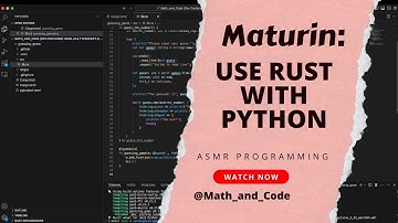 Use Rust with Python - Study Maturin With Me | No Talking