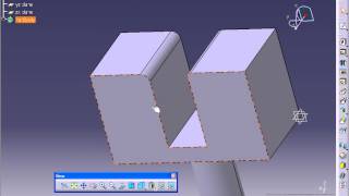 Catia V5 study step by step 61-Face - Face Fillet.avi