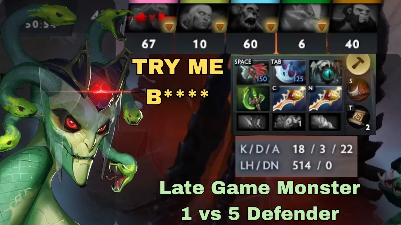 THATS HOW YOU MAKE YOUR ENEMY HATE LATE GAME DEFENDER MEDUSA 😎😀