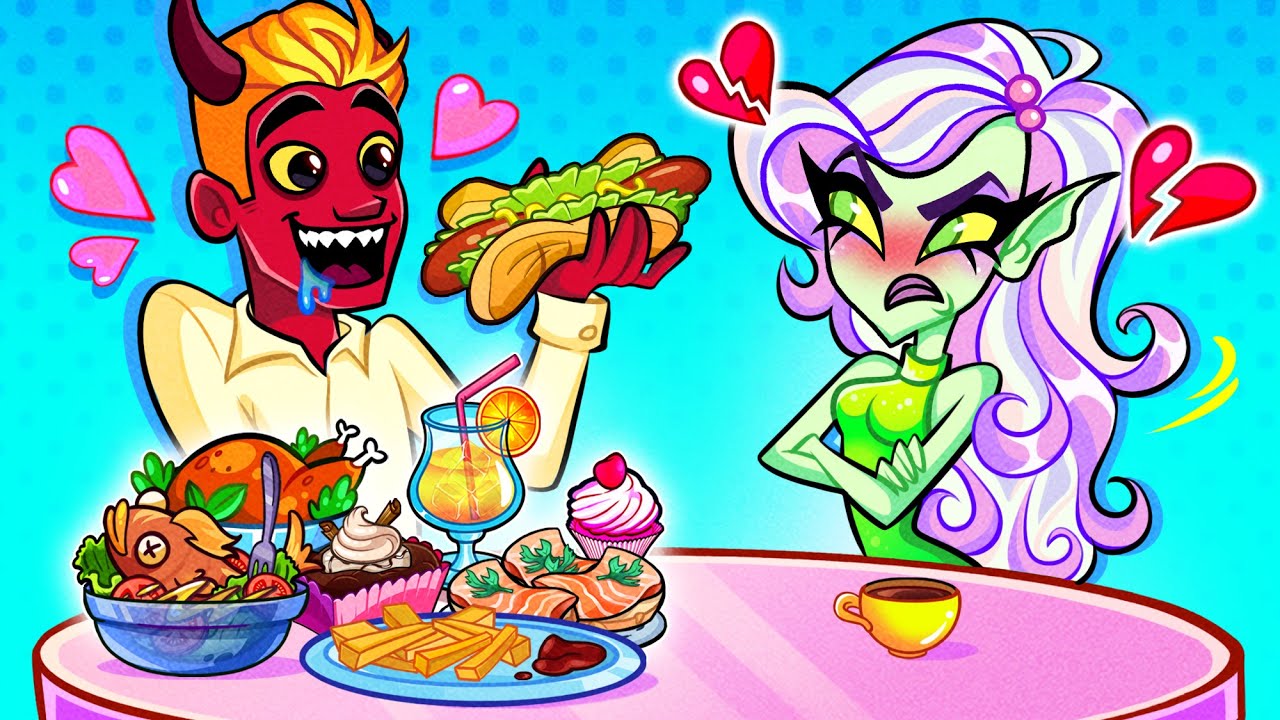 FOOD OR LOVE?! You Choose! || Relationship Problems with Friends by Teen-Z House