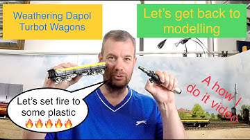 Model Trains 136 - Weathering Dapol O Gauge Turbot wagons Part 1. Correcting the yellow stripe