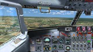 FS2004 | Captain Sim Boeing 707-320ADV Landing Oshkosh