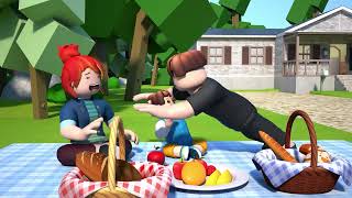 ROBLOX Brookhaven 🏡RP - FUNNY MOMENTS : The Bacon Hair Hates Little Sister 7