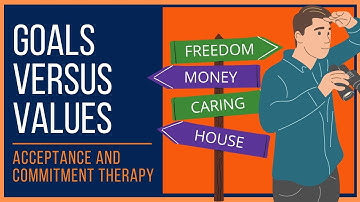 Values Versus Goals In Acceptance And Commitment Therapy