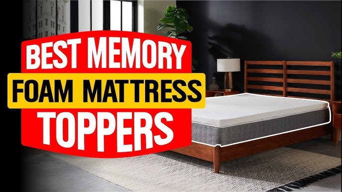 4 Enhanced Support Dual Layer Gel Memory Foam Mattress Topper –  SleepInnovations