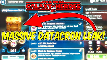 Massive Leak! GAC Is Changing Forever... SWGOH