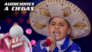 Jhostin Cáliz canta ‘Allá en el rancho grande’ | La Voz Kids Colombia 2024