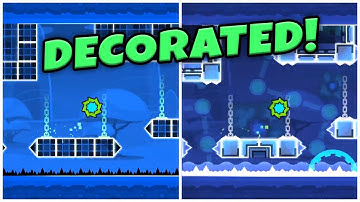 DECORATED DJVI Challenge 2 Level | Geometry Dash