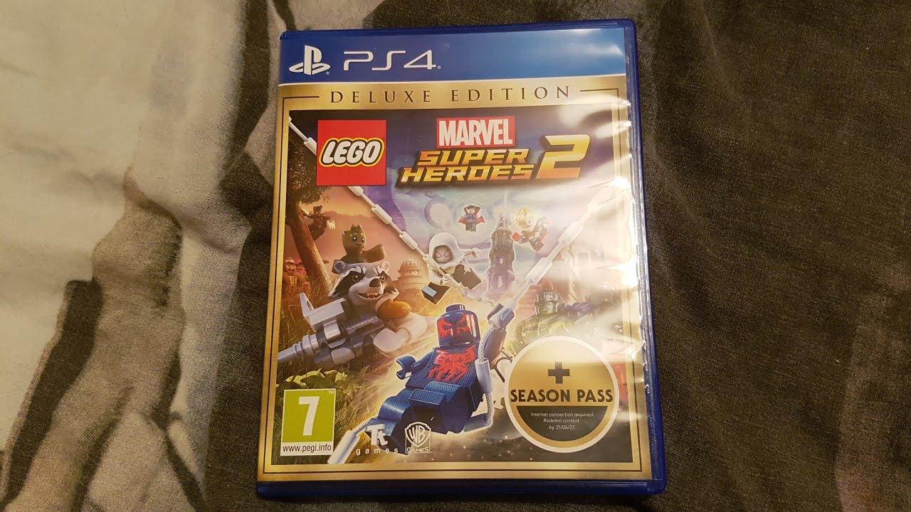 Lego Marvel Superheroes 2 Deluxe Edition Ps4 Unboxing