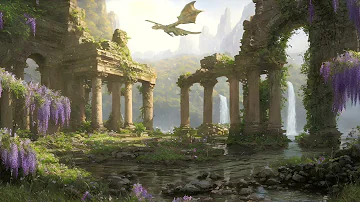 Ancient Ruins | Mysterious Fantasy Music & Ambience | Enchanting World of Dragons&Lost Civilizations