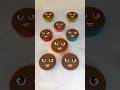 Oddly Satisfying Sand Cake Faces | Cute Kinetic Sand Cups ASMR #shorts
