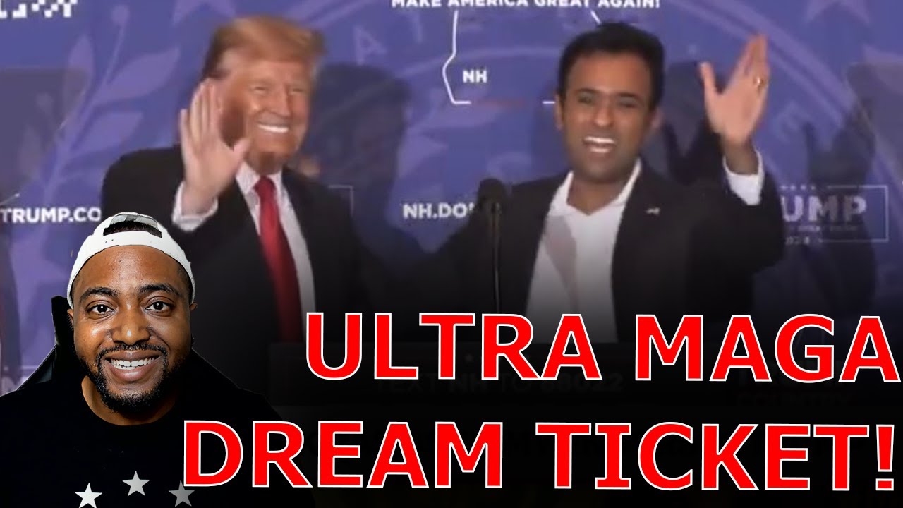 VP Chants ERUPT After TRUMP AND Vivek Ramaswamy TEAM UP FOR FIRST TIME At New Hampshire Rally!