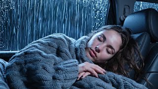 Soft Rain Inside a Quiet Parked Car for Anxiety Relief and Sleep Sounds screenshot 2