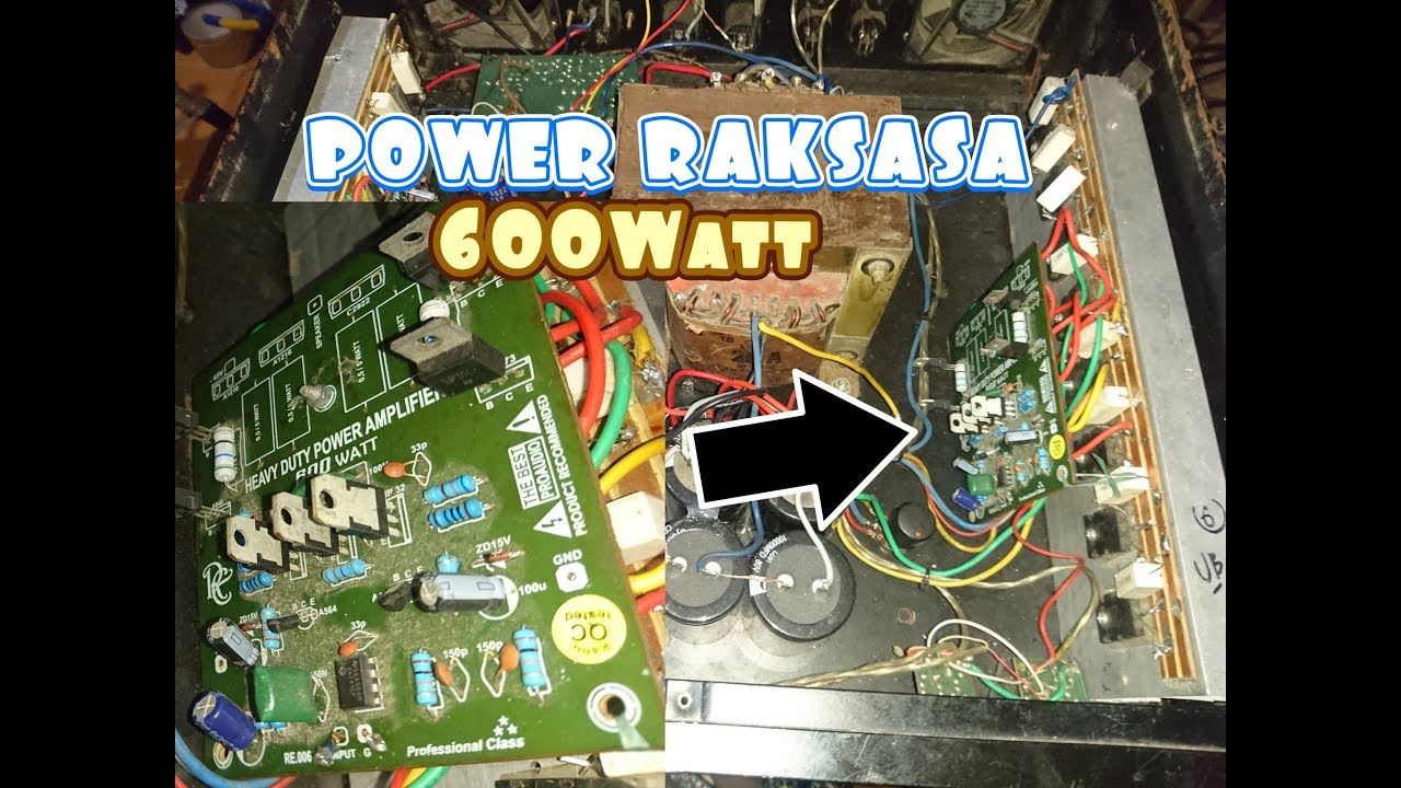 Test Dan review Power Raksasa 600watt 20Amper