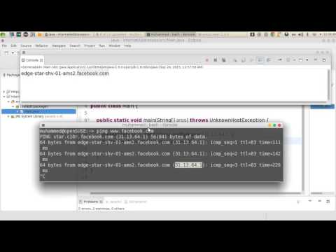 30  JAVA Networking InetAddresses