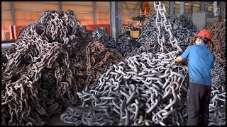 Amazing Chain Making ProcessMass Production Factory