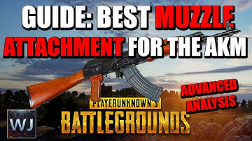 [OUTDATED] GUIDE: The BEST attachment for the AKM, Recoil Analysis - (PUBG)