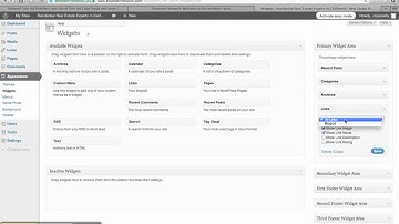 Video 5 Add links and content to your sidebar