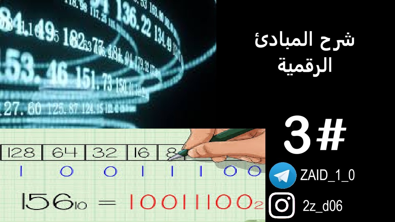 شرح المبادئ الرقمية المحاضره الثالثة #3