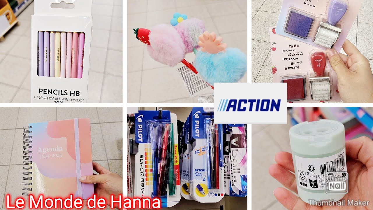 ACTION ARRIVAGE 18-06 FOURNITURES BUREAU SCHOOL📚📙✏️💼