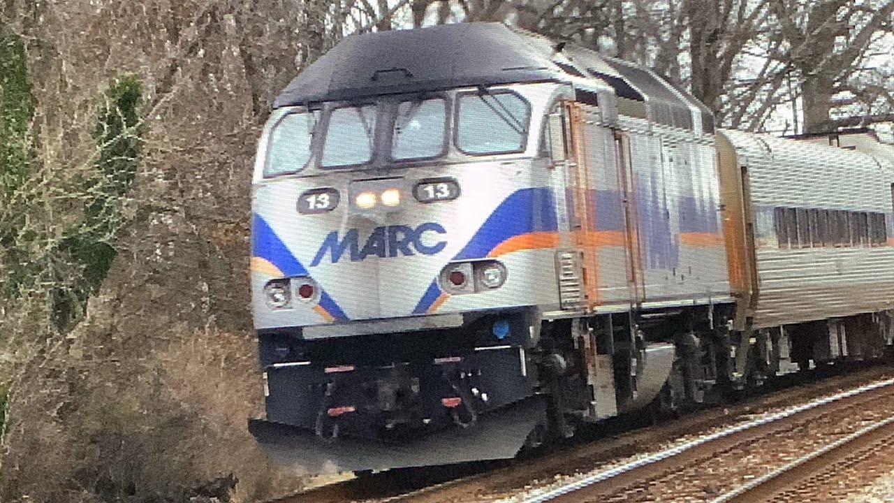 MARC P873 at Washington grove with Amtrakmarccsxamtrakfan14500 YouTube