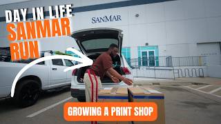 A Day Running My Print Shop | Growing an Apparel Business