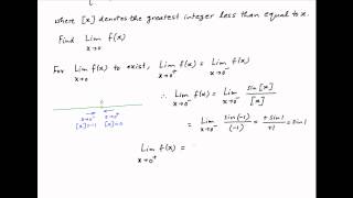 [IIT 1985] Find the limit of f(x) as x tends to 0.